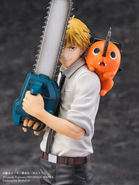 Chainsaw Man S-Fire Figure Denji & Pochita Scale