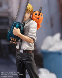 Chainsaw Man S-Fire Figure Denji & Pochita Scale