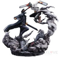 Chainsaw Man Super Situation Figure Chainsaw Man Vs. Samurai Sword Statue