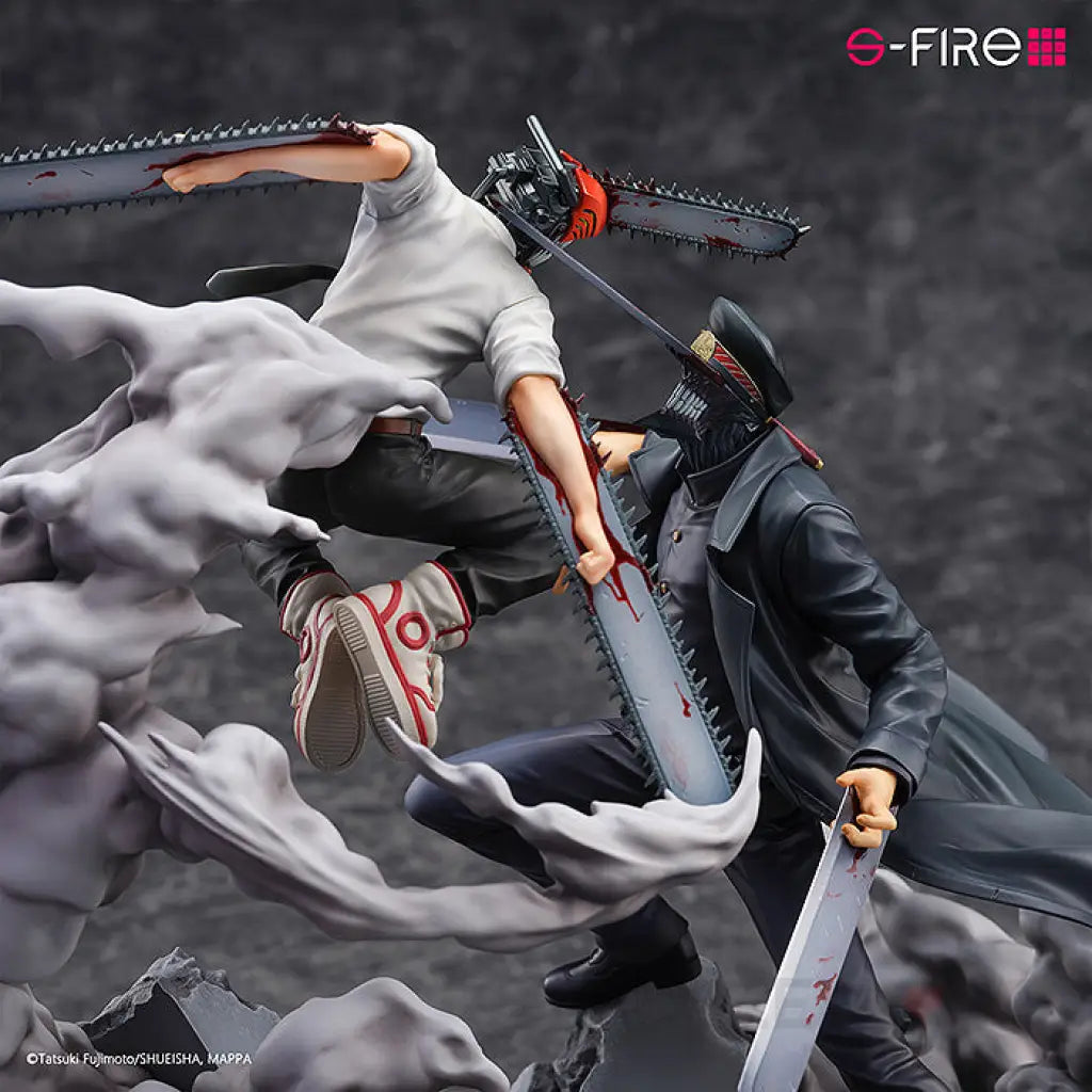 Chainsaw Man Super Situation Figure Chainsaw Man Vs. Samurai Sword Statue