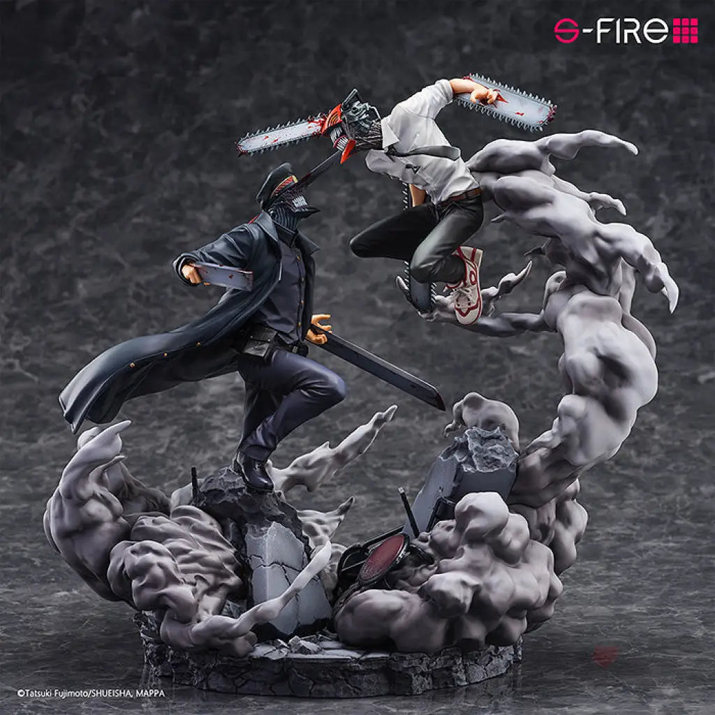 Chainsaw Man Super Situation Figure Chainsaw Man Vs. Samurai Sword Statue