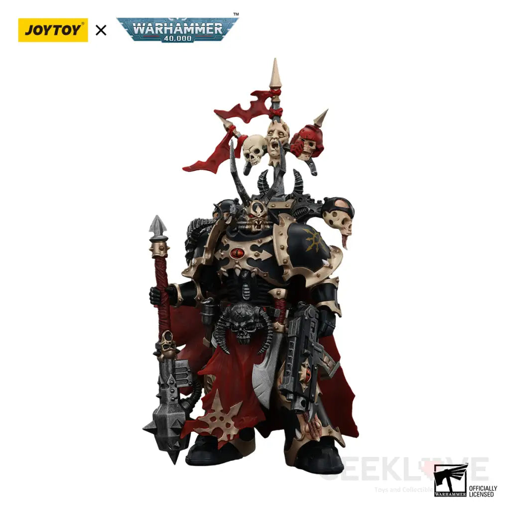 Chaos Space Marines Black Legion Chosen Champion With Bolter And Power Maul Action Figure