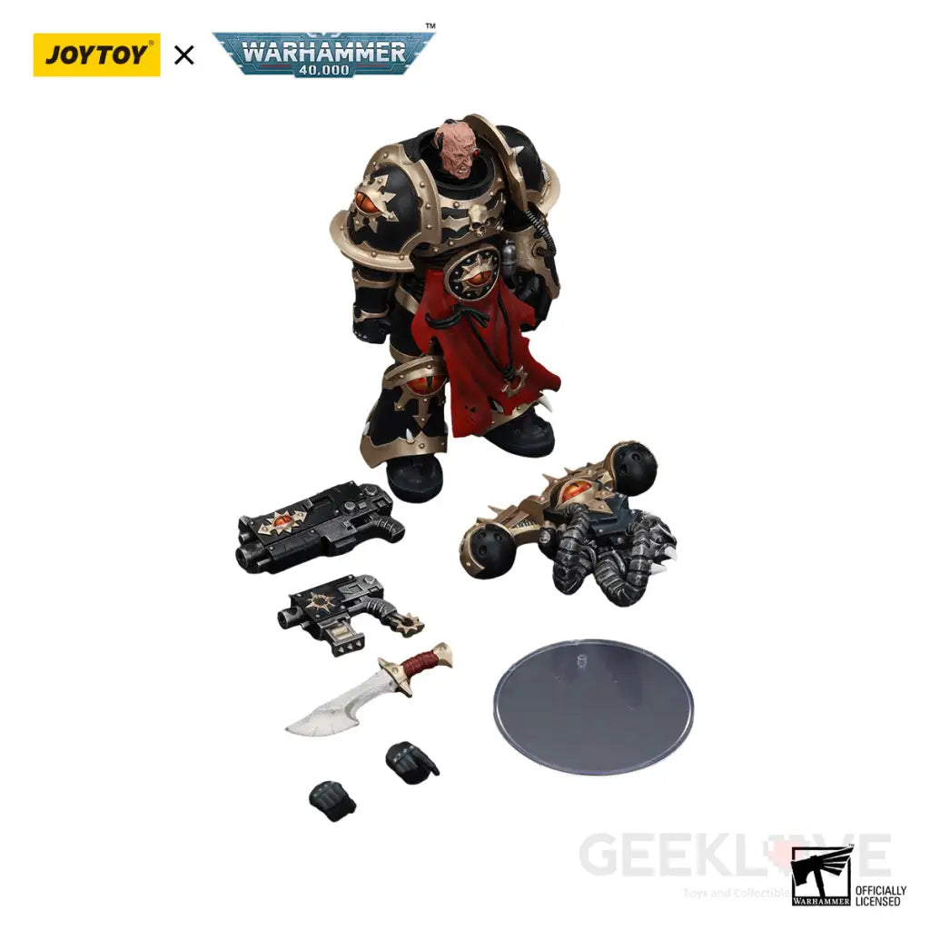 Chaos Space Marines Black Legion Chosen With Bolt Pistol And Power Fist Action Figure