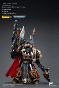 Chaos Space Marines Black Legion Lord In Terminator Armour Action Figure