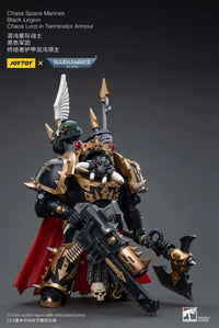 Chaos Space Marines Black Legion Lord In Terminator Armour Action Figure