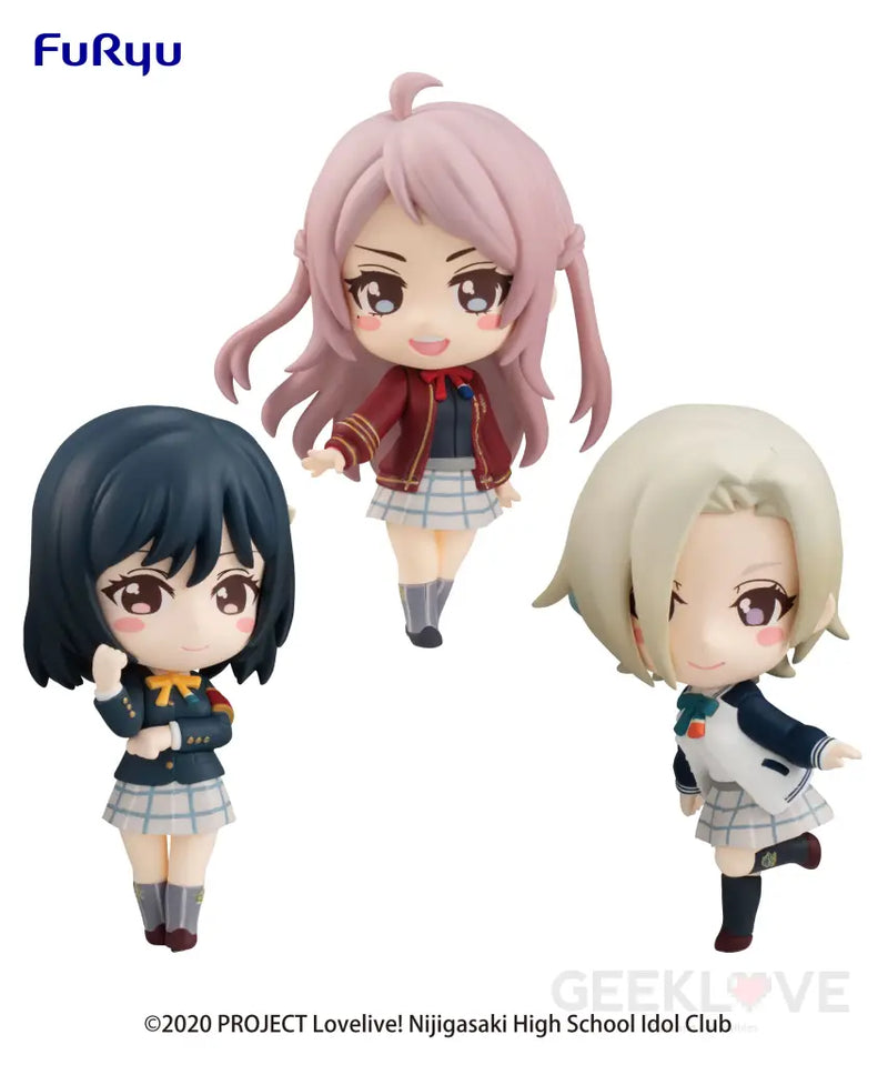 Chobirume Figure Set 1 Love Live! Nijigasaki High School Idol Club