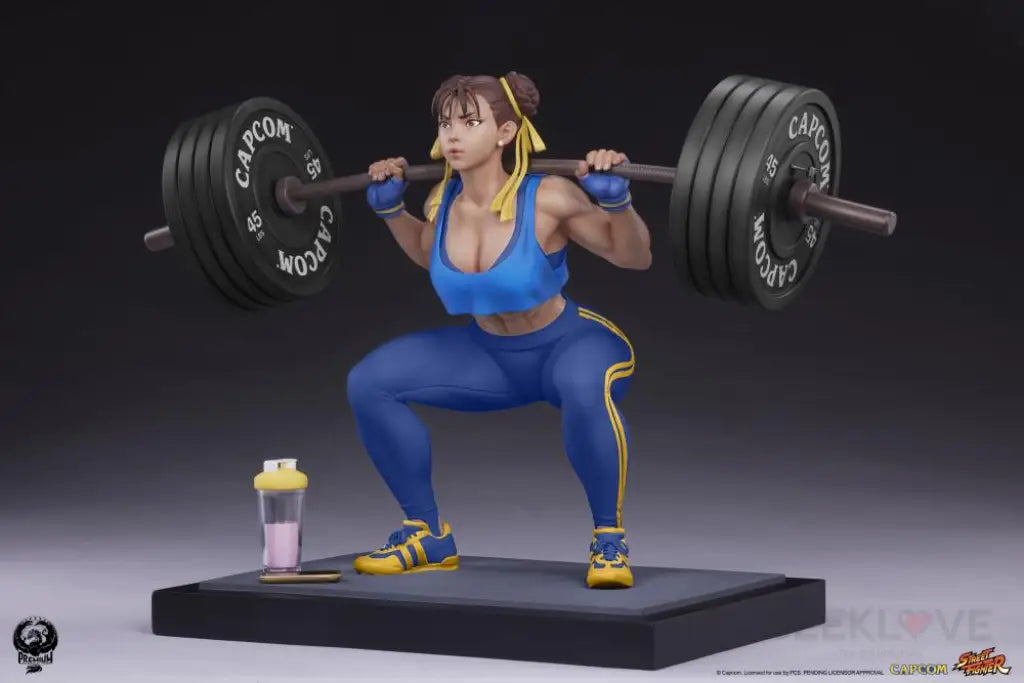 Chun Li Powerlifting 1/4 Alpha Edition Scale Figure