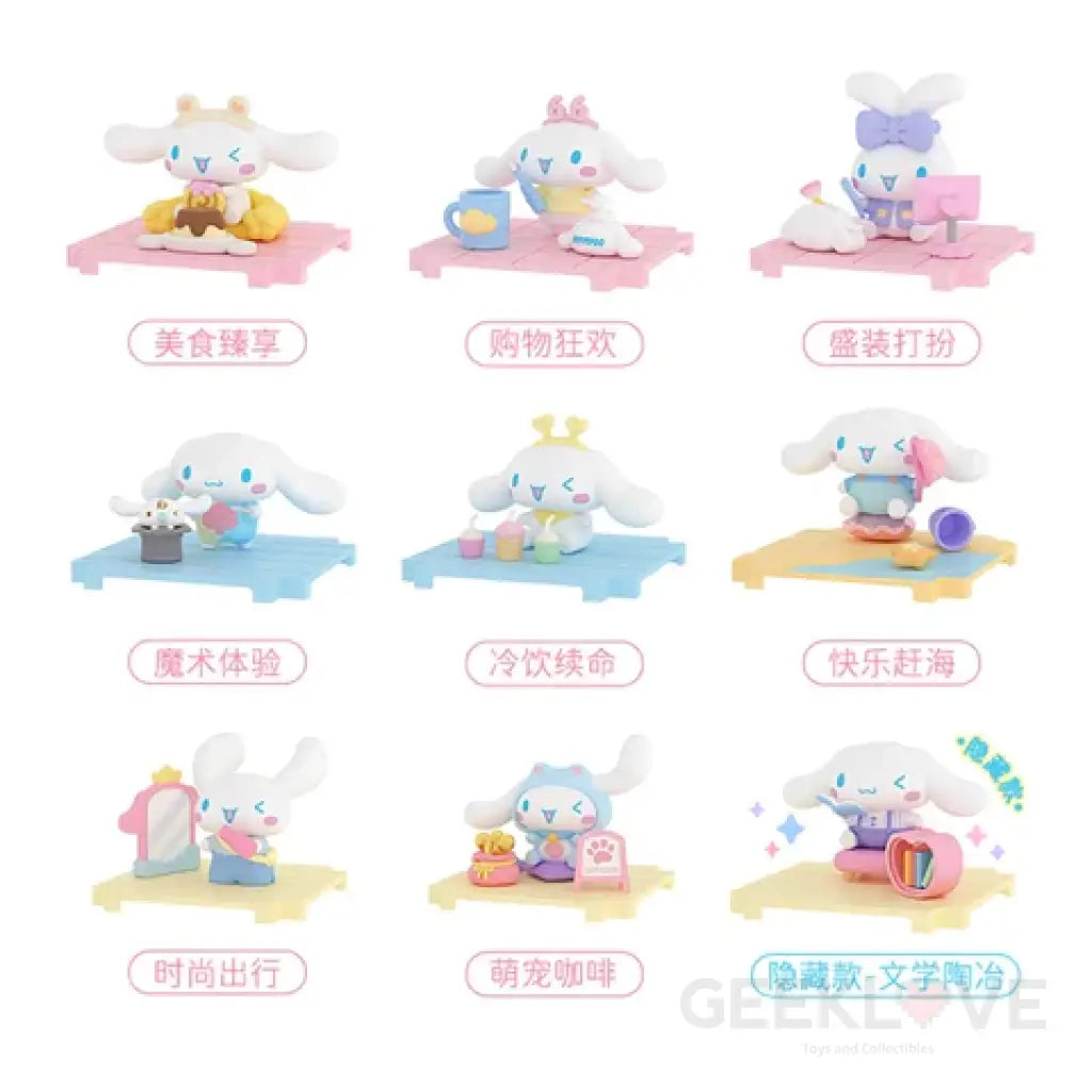 Cinnamoroll Weekend Plan Series Of Mini Box (Blind Box) Pre Order Price Blind