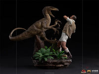 Clever Girl Deluxe Art Scale 1/10 Statue - Jurassic Park - GeekLoveph