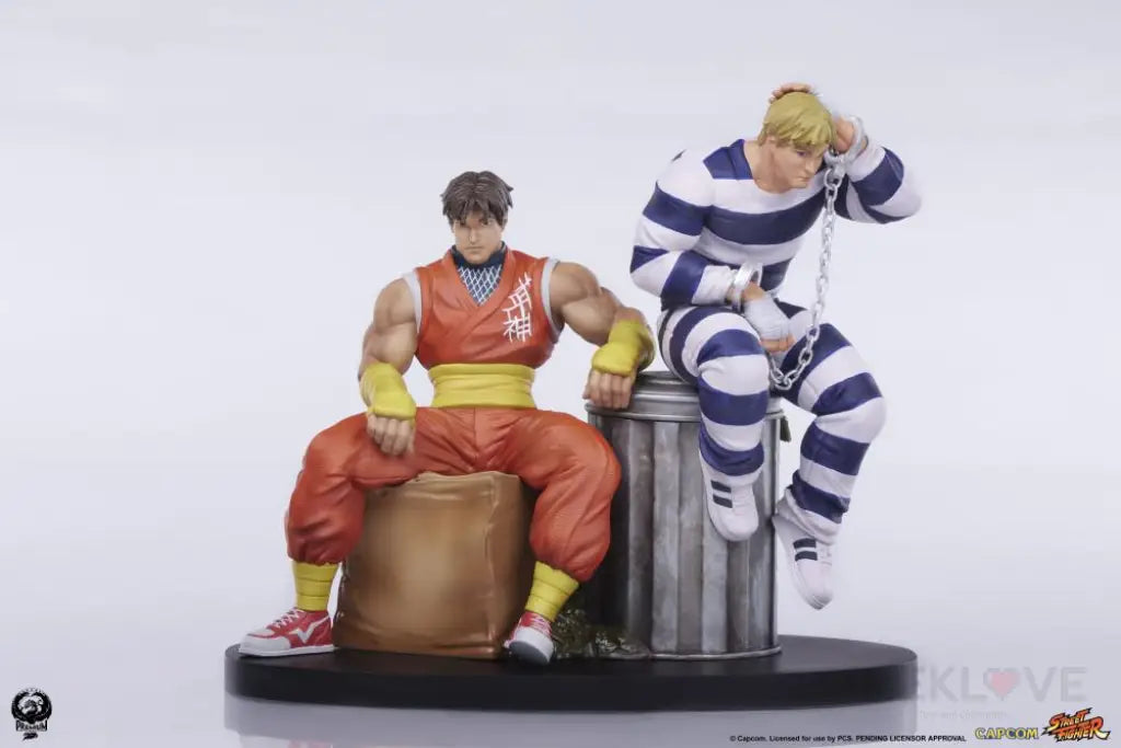 Cody And Guy 1/10 Street Jam Statue Set Scale Figure