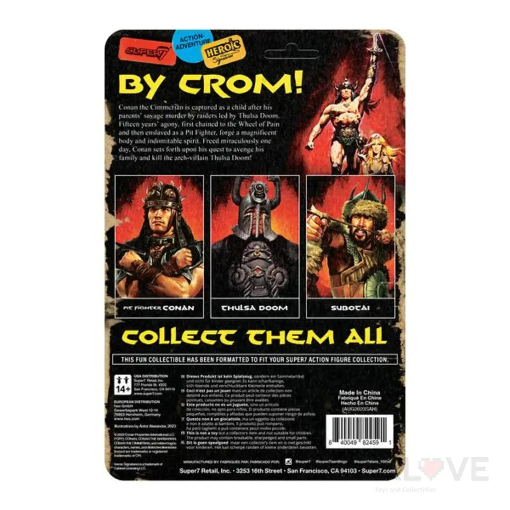 Conan The Barbarian Reaction Figures Wave 01 - Thulsa Doom