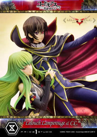Concept Masterline Code Geass Lelouch Of The Rebellion R2 Lamperouge And C.c. Pre Order Price Scale