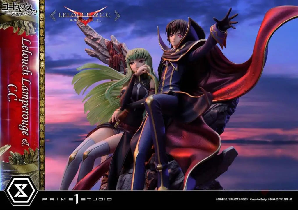 Concept Masterline Code Geass Lelouch Of The Rebellion R2 Lamperouge And C.c. Scale Figure