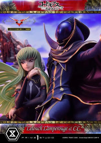 Concept Masterline Code Geass Lelouch Of The Rebellion R2 Lamperouge And C.c. Scale Figure