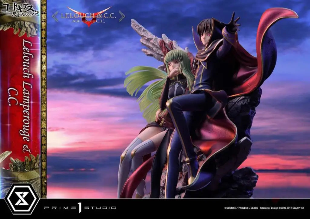 Concept Masterline Code Geass Lelouch Of The Rebellion R2 Lamperouge And C.c. Scale Figure