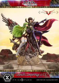 Concept Masterline Code Geass Lelouch Of The Rebellion R2 Lamperouge And C.c. Scale Figure