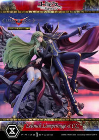 Concept Masterline Code Geass Lelouch Of The Rebellion R2 Lamperouge And C.c. Scale Figure
