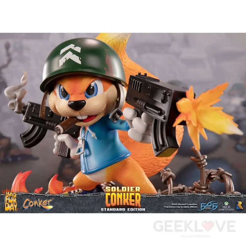 Conker's Bad Fur Day Soldier Conker