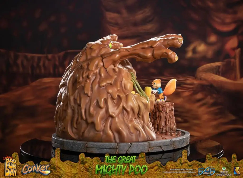 Conkers Bad Fur Day - The Great Mighty Poo Statue