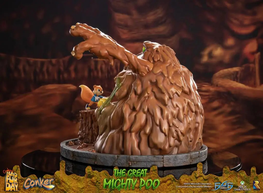 Conkers Bad Fur Day - The Great Mighty Poo Statue