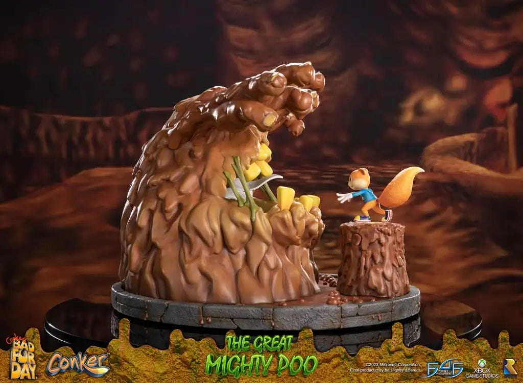 Conkers Bad Fur Day - The Great Mighty Poo Statue