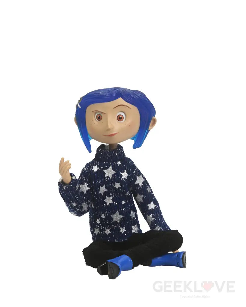 Coraline Articulated Figure (Plastic Armature) - In Star Sweater Action