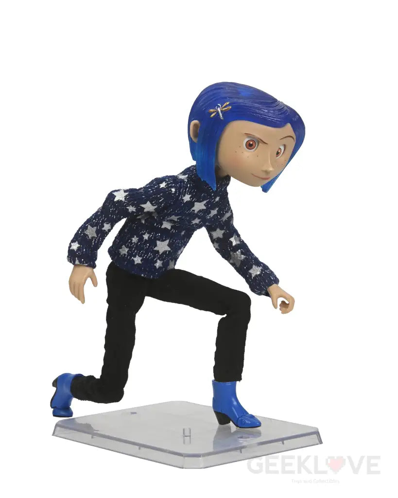 Coraline Articulated Figure (Plastic Armature) - In Star Sweater Action