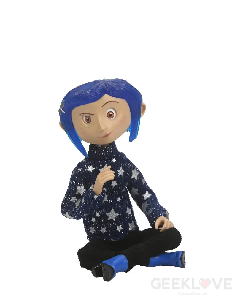 Coraline Articulated Figure (Plastic Armature) - In Star Sweater Action