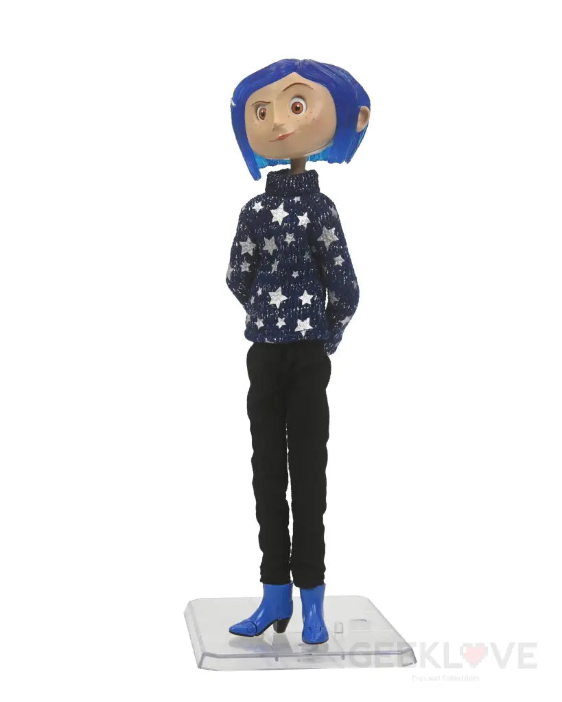 Coraline Articulated Figure (Plastic Armature) - In Star Sweater Action