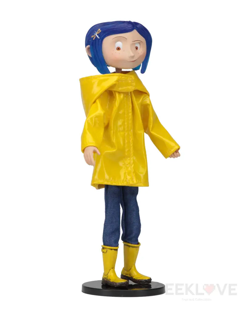 Coraline - Bendy Fashion Doll Rain Coat Action Figure