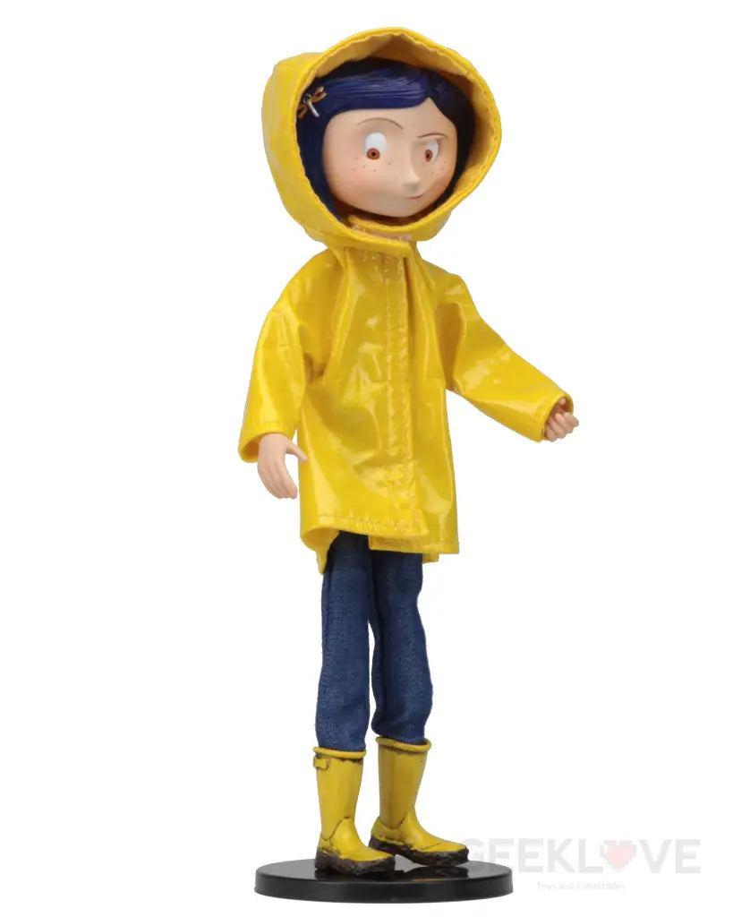 Coraline - Bendy Fashion Doll Rain Coat Action Figure