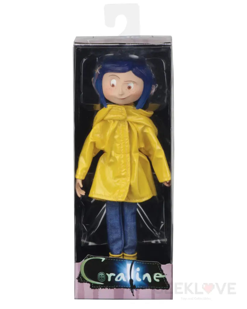 Coraline - Bendy Fashion Doll Rain Coat Action Figure