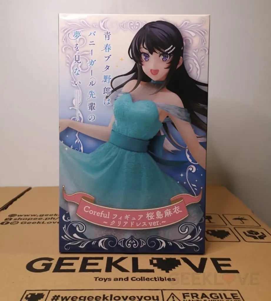 Coreful Figure Mai Sakurajima Clear Dress ver. - GeekLoveph