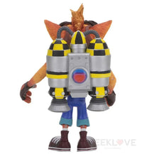 Crash Bandicoot Crash With Jetpack Deluxe Figure - GeekLoveph