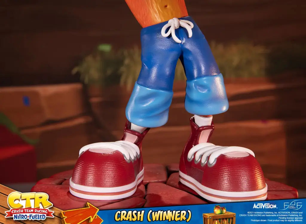 Crash Team Racing Nitro-Fueled Crash (Winner) - GeekLoveph