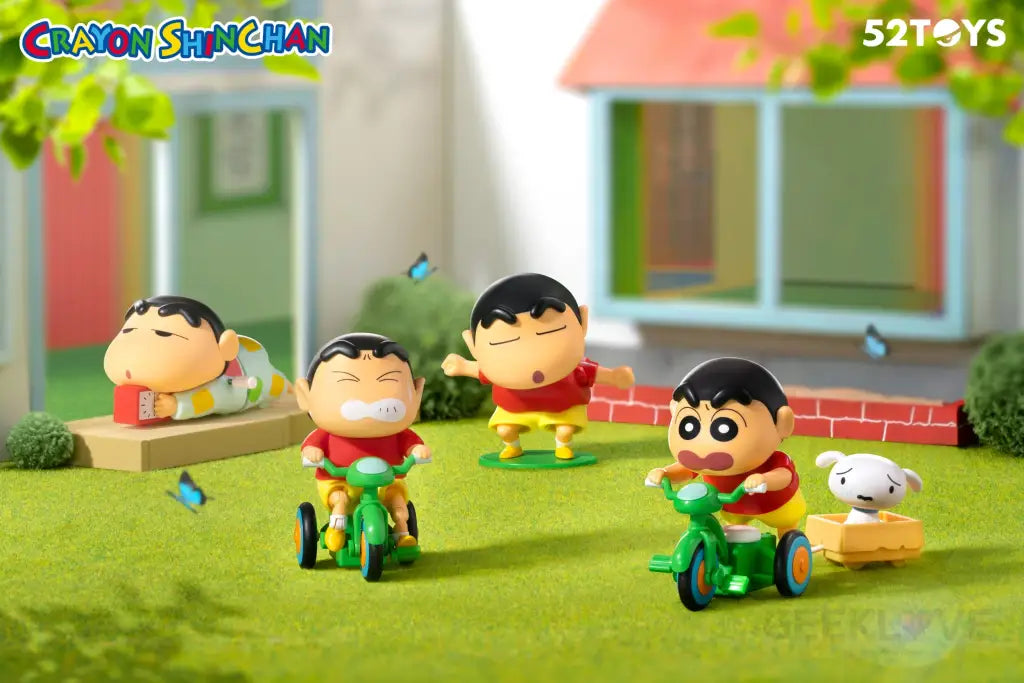 Crayon Shinchan Dynamic Shin-Life (Box Of 4) Display Box