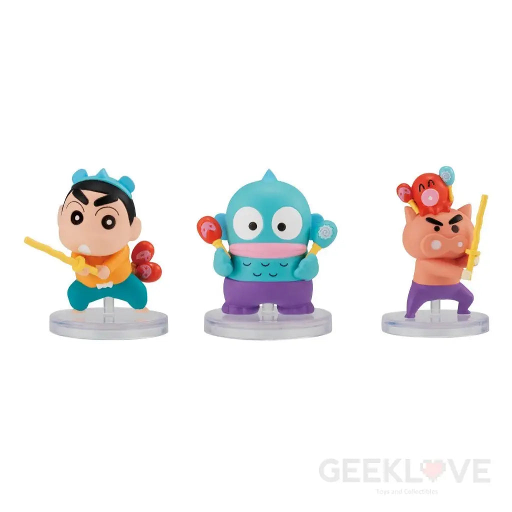 Crayon Shinchan X Sanrio Figure Collection Gashapon