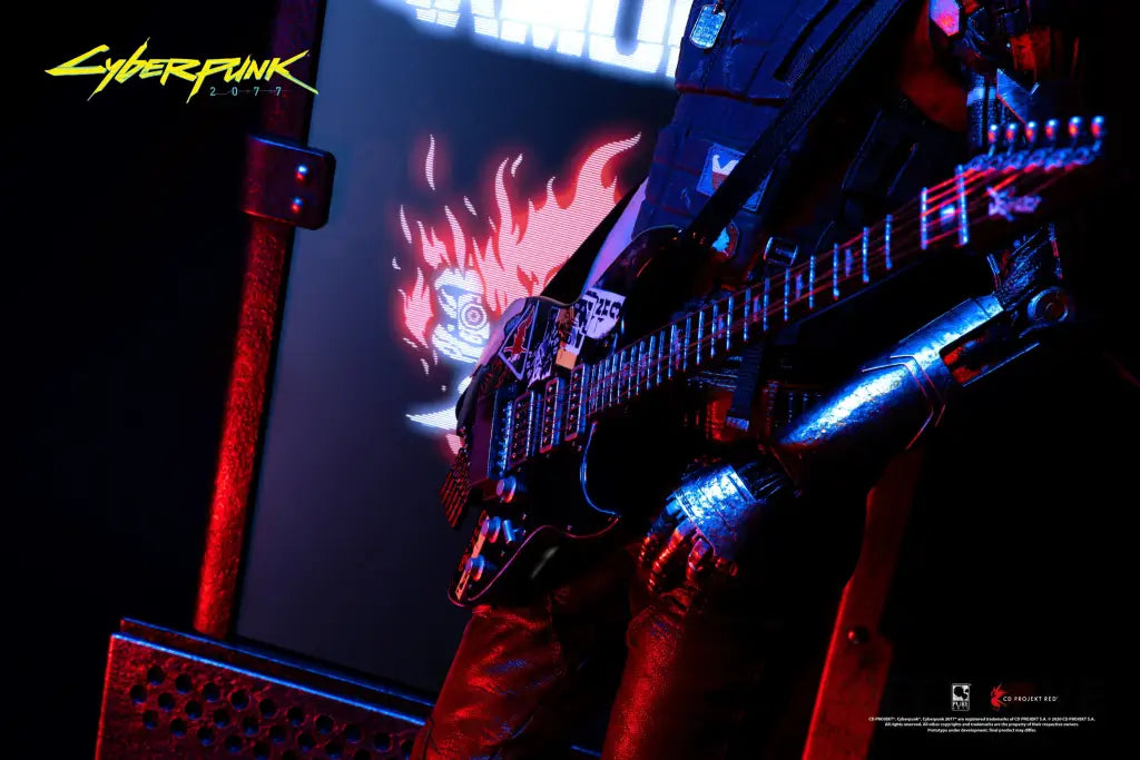 Cyberpunk 2077 Johnny Silverhand 1/4 Scale Statue EX - GeekLoveph