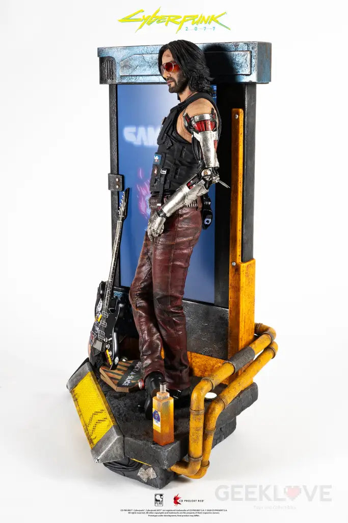 Cyberpunk 2077 Johnny Silverhand 1/4 Scale Statue EX - GeekLoveph