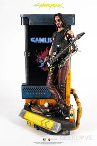 Cyberpunk 2077 Johnny Silverhand 1/4 Scale Statue EX - GeekLoveph