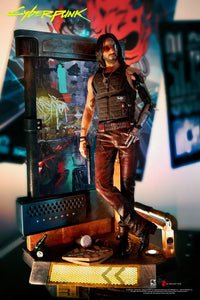 Cyberpunk 2077 Johnny Silverhand 1/4 Scale Statue - GeekLoveph