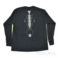 Cyberpunk Edgerunners Long T-Shirt Davids Backbone Cyberware Black L Preorder