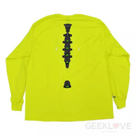 Cyberpunk Edgerunners Long T-Shirt Davids Backbone Cyberware Yellow M Preorder