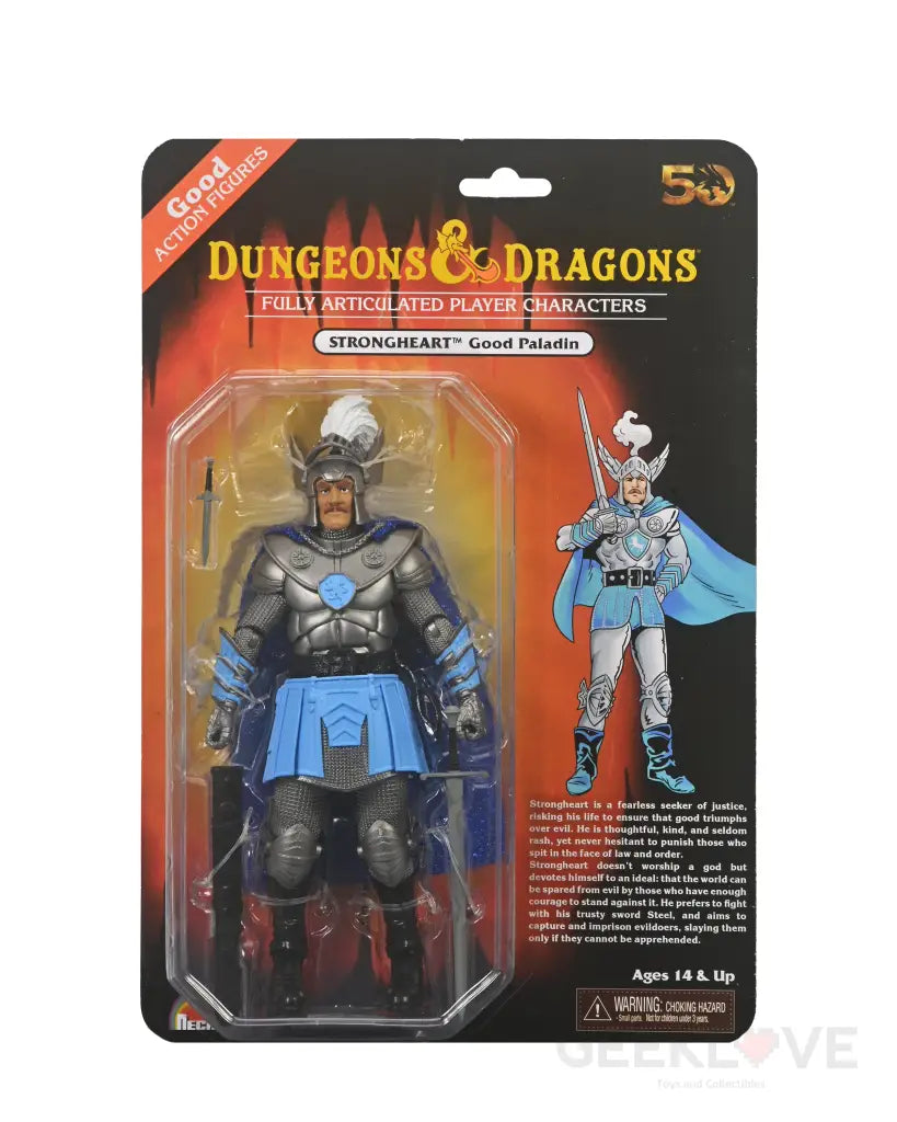 D And 50Th Anniversary Strongheart On Blister Card Action Figure