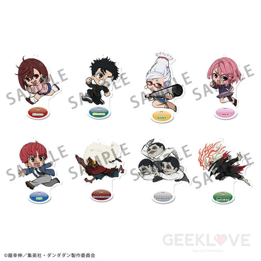 Dan Da Tokotoko Acrylic Stand (Box Of 8) Pre Order Price