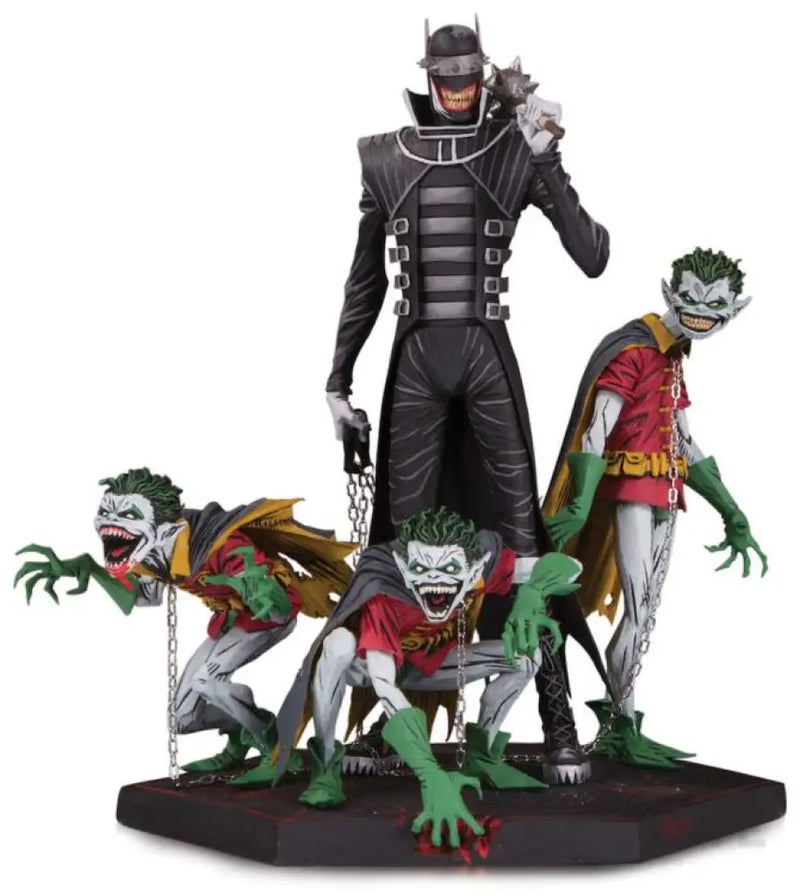 Dark Nights Metal Batman Who Laughs and Robins Deluxe  Statue