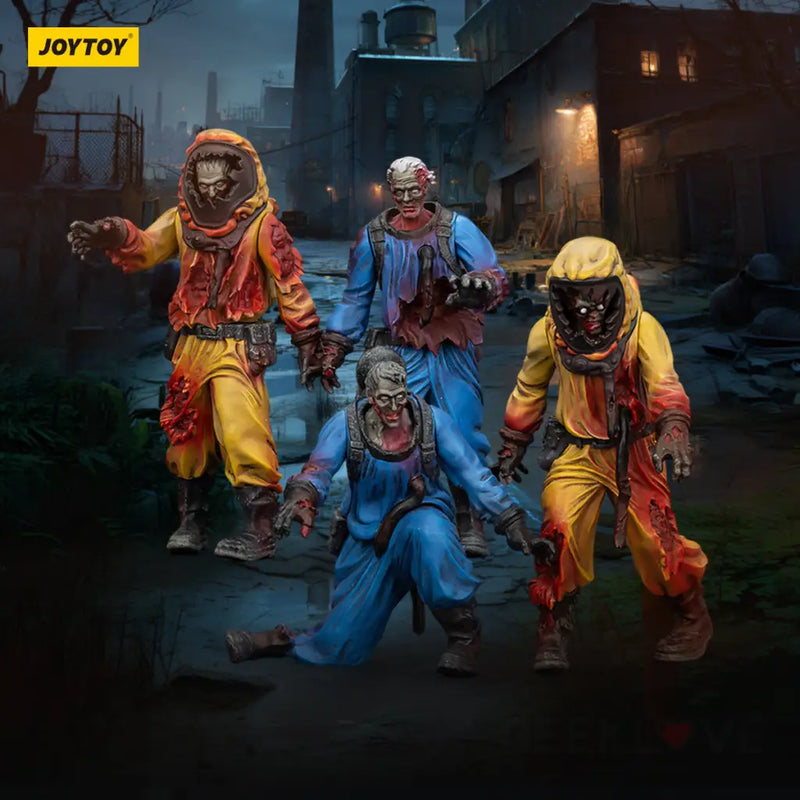 Dark Source Zombie Biochemical Lab Team Figure