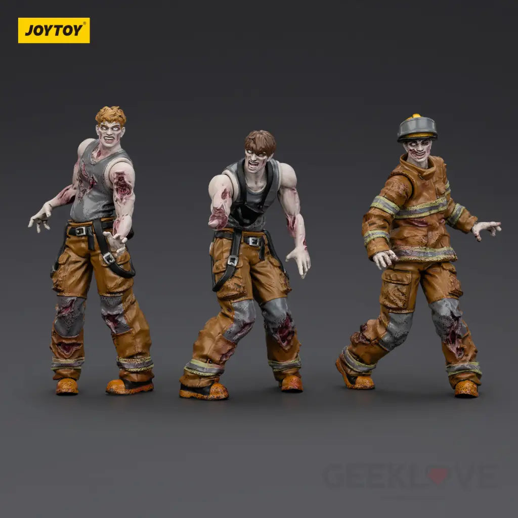 Dark Source Zombie Firefighters Figure Action Figure