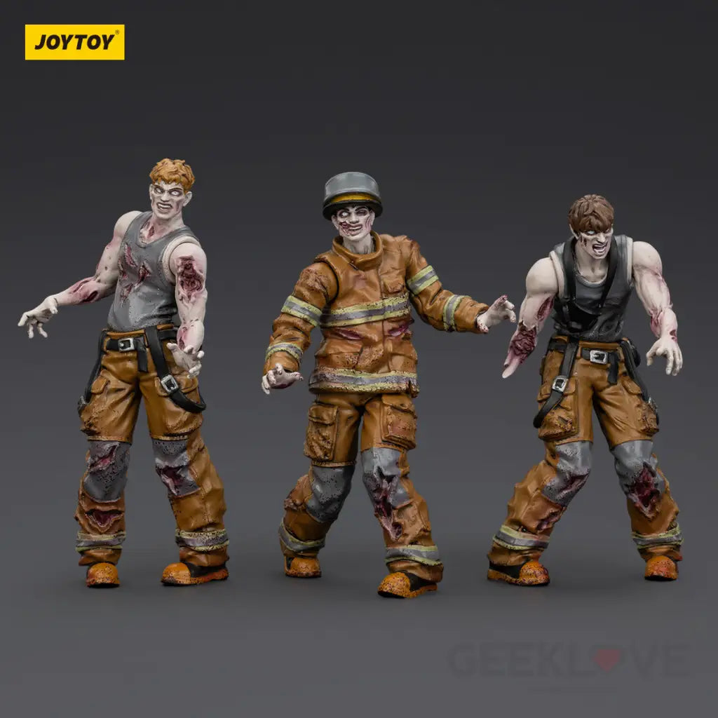 Dark Source Zombie Firefighters Figure Action Figure