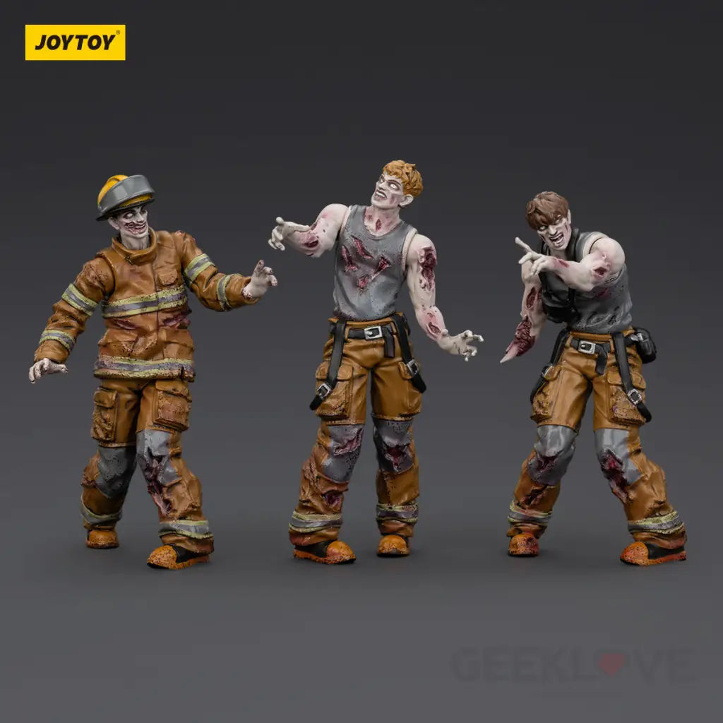 Dark Source Zombie Firefighters Figure Action Figure